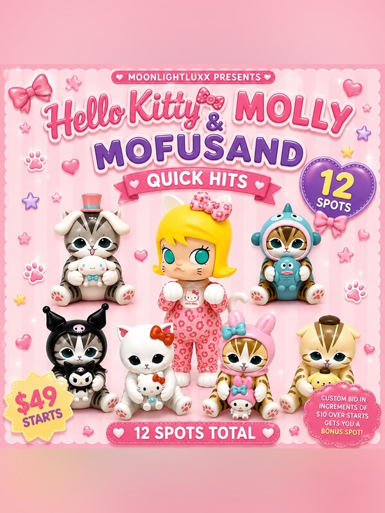 Accessories - Hello Kitty Molly & Mofusand Quick Hits 🎀